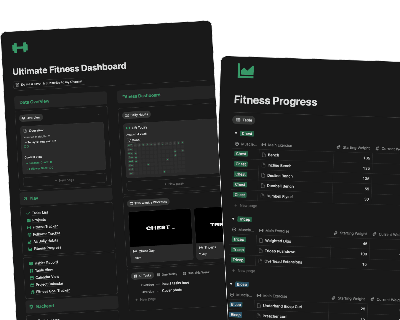 Workout Management System