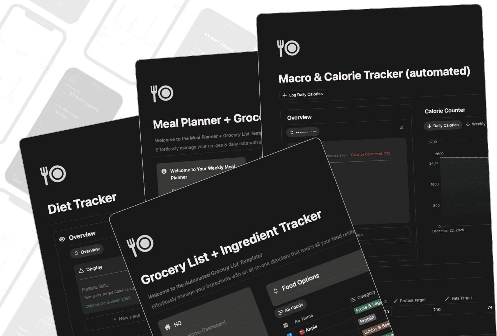 Nutrition Tracking Dashboard