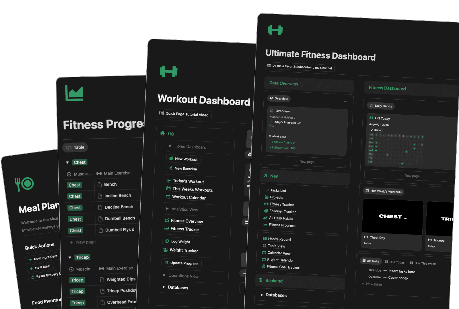 Fitness Community Dashboard